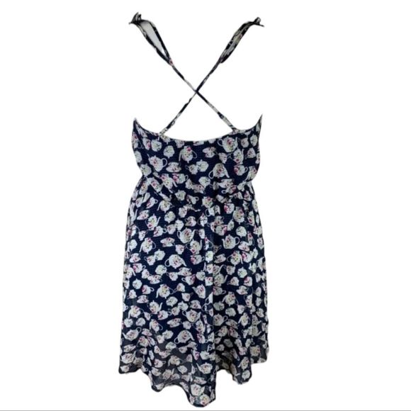 LAUREN CONRAD LC x DISNEY Alice in Wonderland Teapot Ruffle Mini Dress Size M - Picture 3 of 8